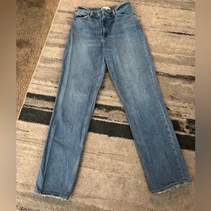 Abercrombie & Fitch 90’s Straight Ultra High Rise Curve Love Jeans
